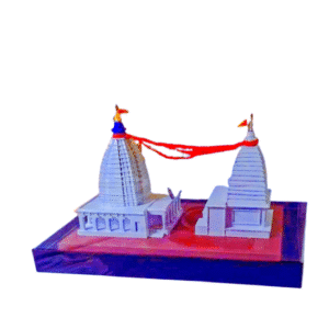 Baba Baidyanath Temple Wooden Model Babadham Deoghar